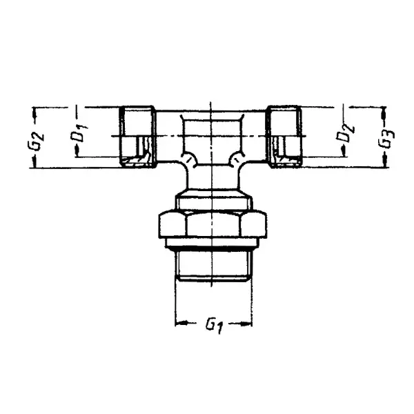 T-Einschraubstutzen