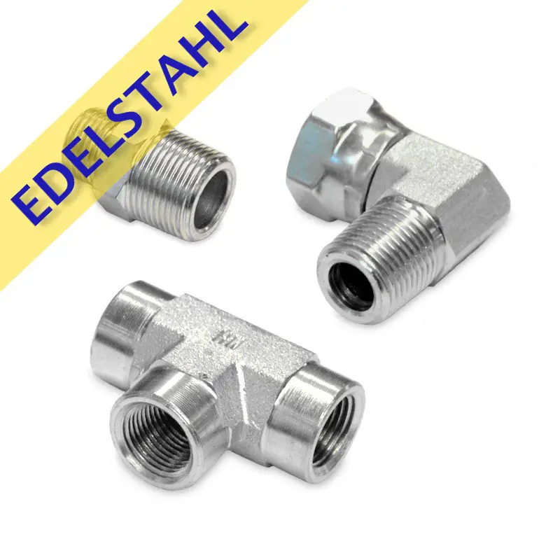 Adapter NPTF Edelstahl