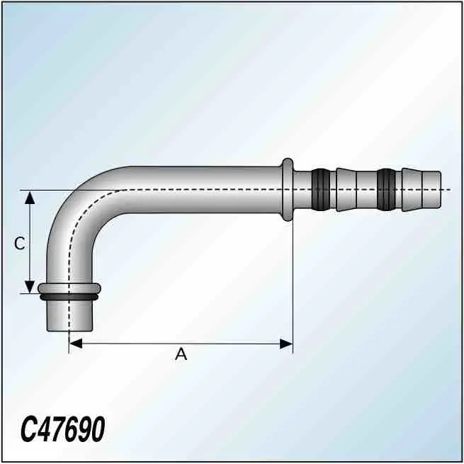 Rohr 90°