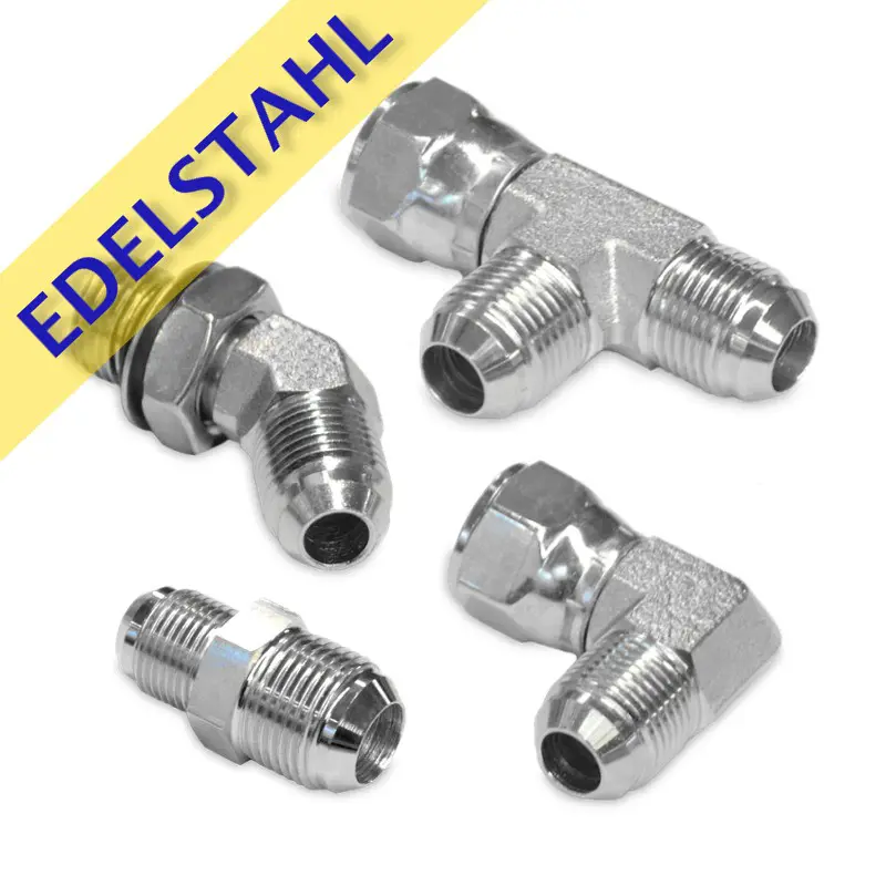 Adapter JIC Edelstahl