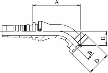 CN 45° (3000 psi) SFL